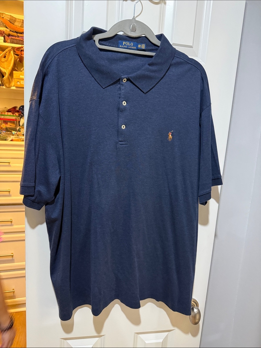 Polo by Ralph Lauren Men's Navy Polo Shirt